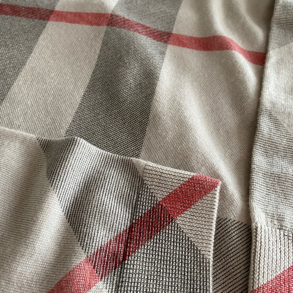 Burberry Classic Check Wool/Cashmere Cardigan - Picture 5 of 9